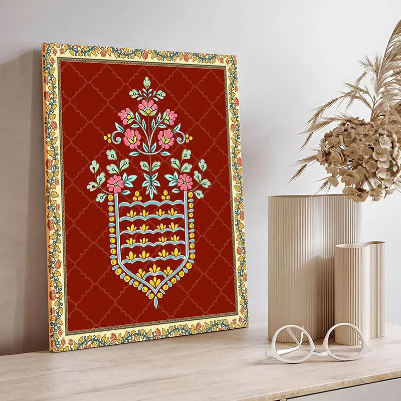 Abhang Canvas Traditional Wall Art media 3