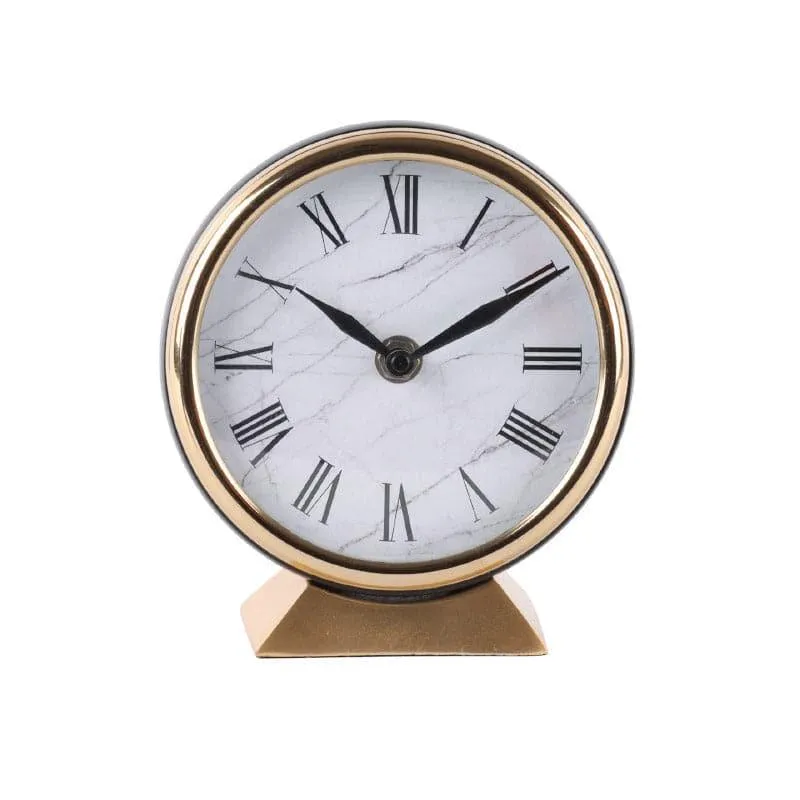 Sacha Gaspard Table Clock - Black & White media 3