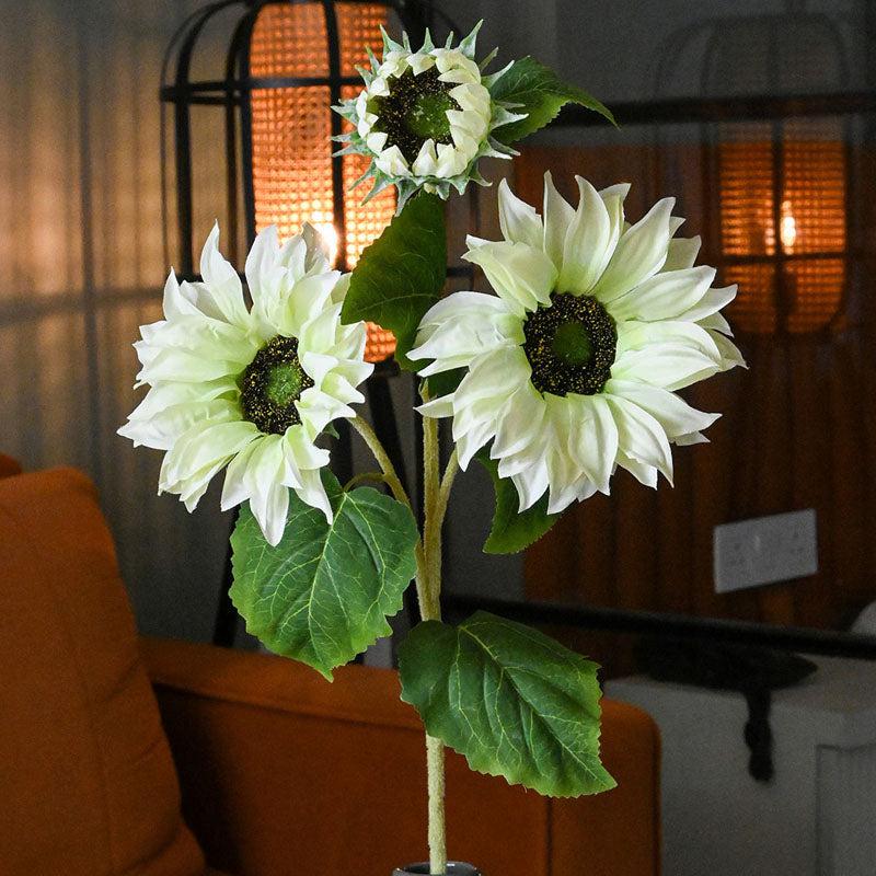 Faux Sunflower Flower Stick - Yellow media 3