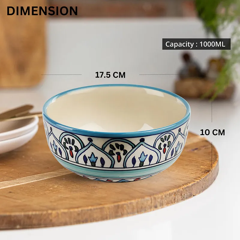 Medina Brew Ceramic Serving Bowl - 1000 mL media 8