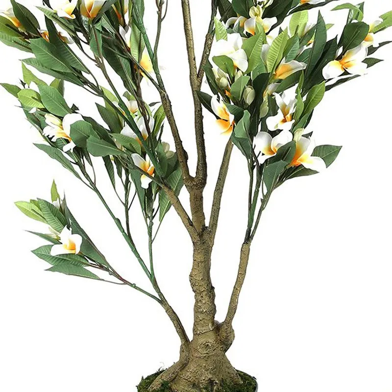 EverFresh Artificial Plant With Black Fiber Pot - 3.9 Feet media 7