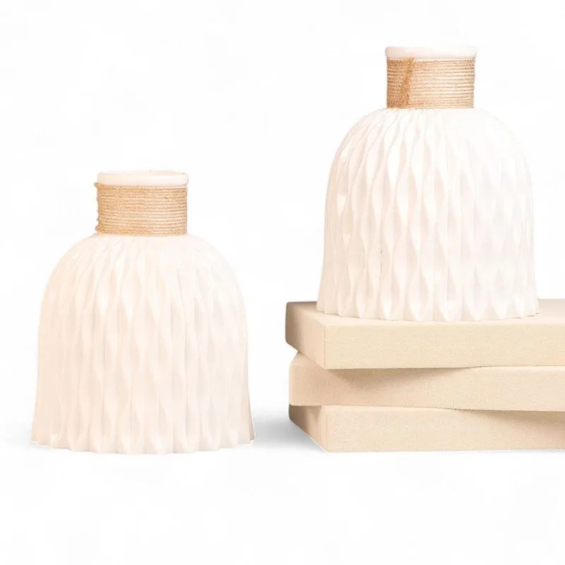 Nordic Weave Vase - Set Of Two media 4