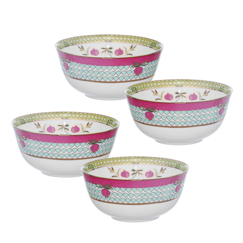 Pom Passion 24K Gold Plated Bowls(200 mL Each)  - Set Of Four media 4