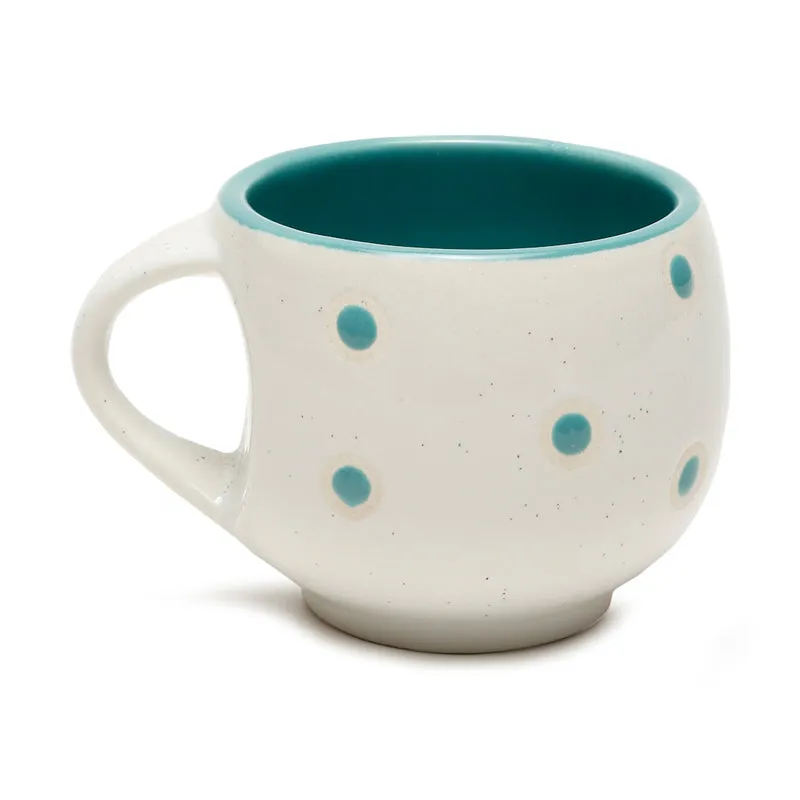 Plum Ceramic Tea Cup (120 mL Each) - Set Of Six media 5