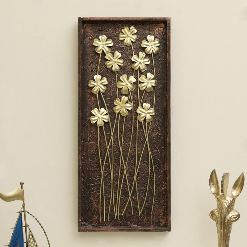 Sabra Floral Metal Wall Accent