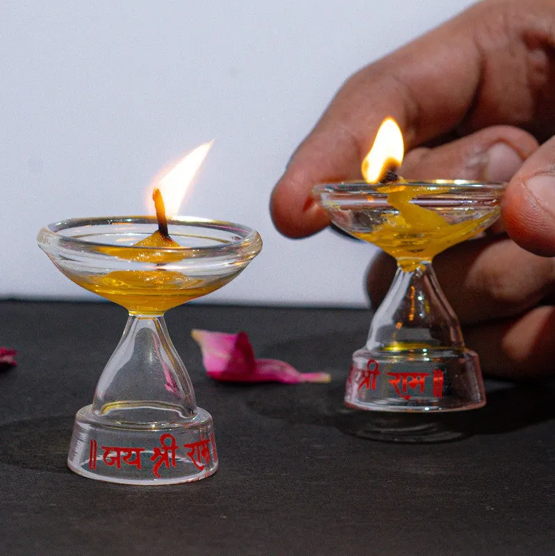Aaradhya Sacred Light Diya (Set Of Seven) - Set Of Seven media 7