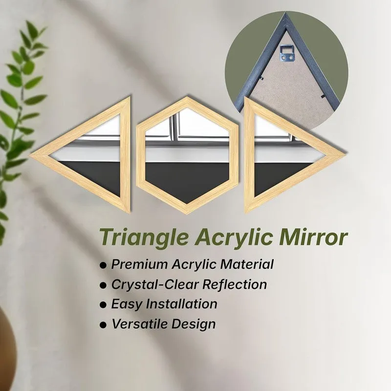 Triovelle Acrylic Wall Mirrors - Set of Three media 5