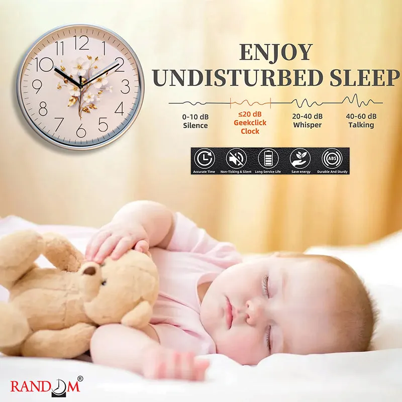 Florella Analog Wall Clock media 5