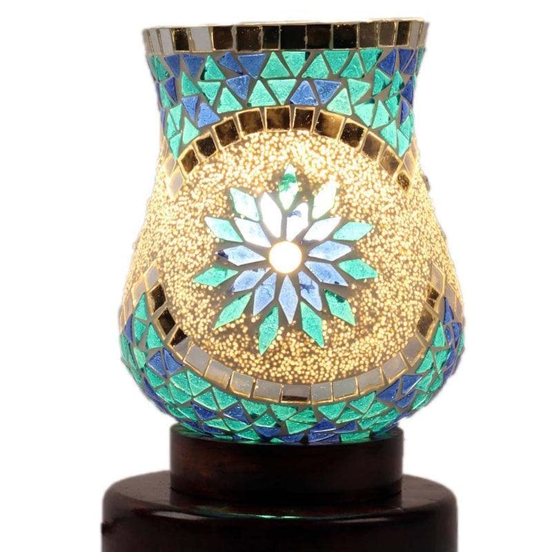 Big Star Mosaic Glass Table Lamp - Multicolor media 5