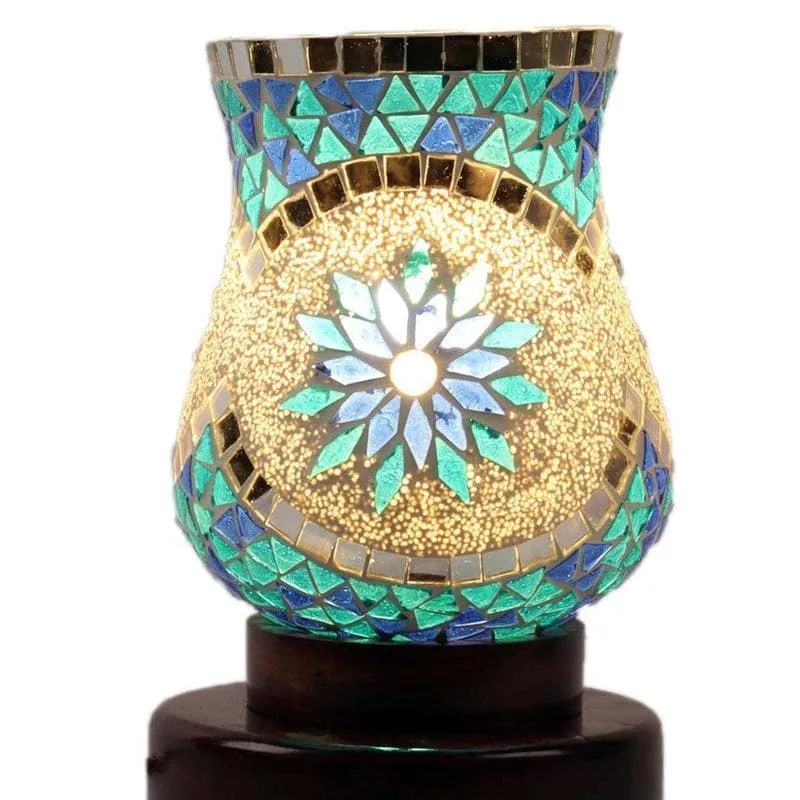 Big Star Mosaic Glass Table Lamp - Multicolor media 5
