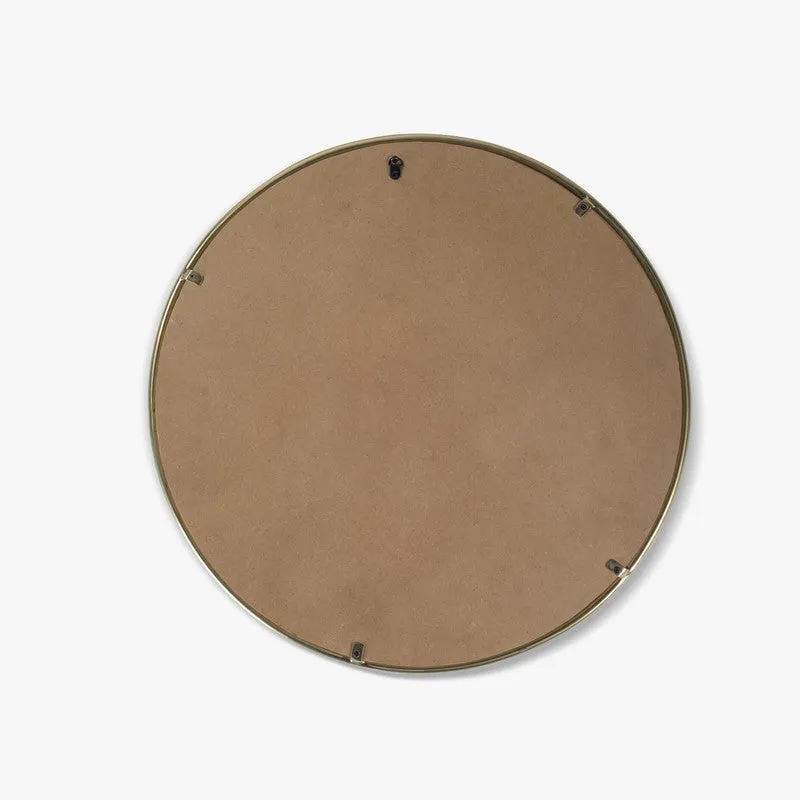 Orange Tree Tosi Round Wall Mirror - Gold,Silver media 7