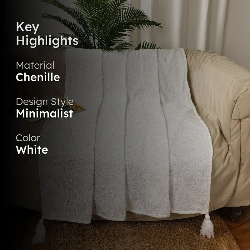 Cozy Luxe Solid Throw media 2