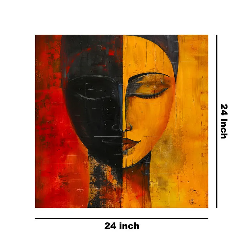 Buddha Face Poly Canvas Wall Painting media 9