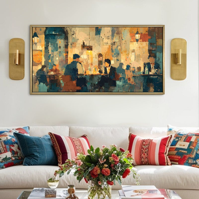 Ensemble Canvas Wall Painting With Frame