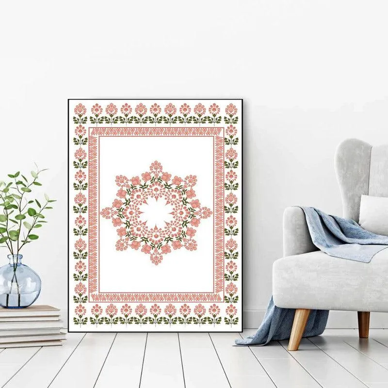 Navya Ethnic Wall Painting With Frame media 3