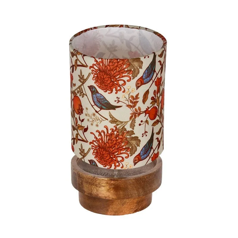 PureGlow Minimalist Wooden Table Lamp - Multicolor media 4