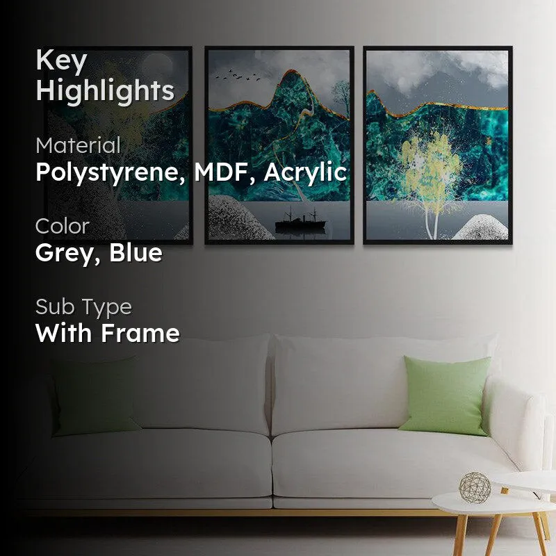 Faustine Wall Art - Set Of Three media 2