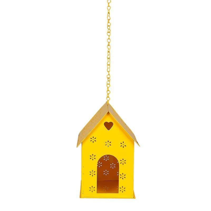 Hello Birds Green Birdhouse- Yellow media 4