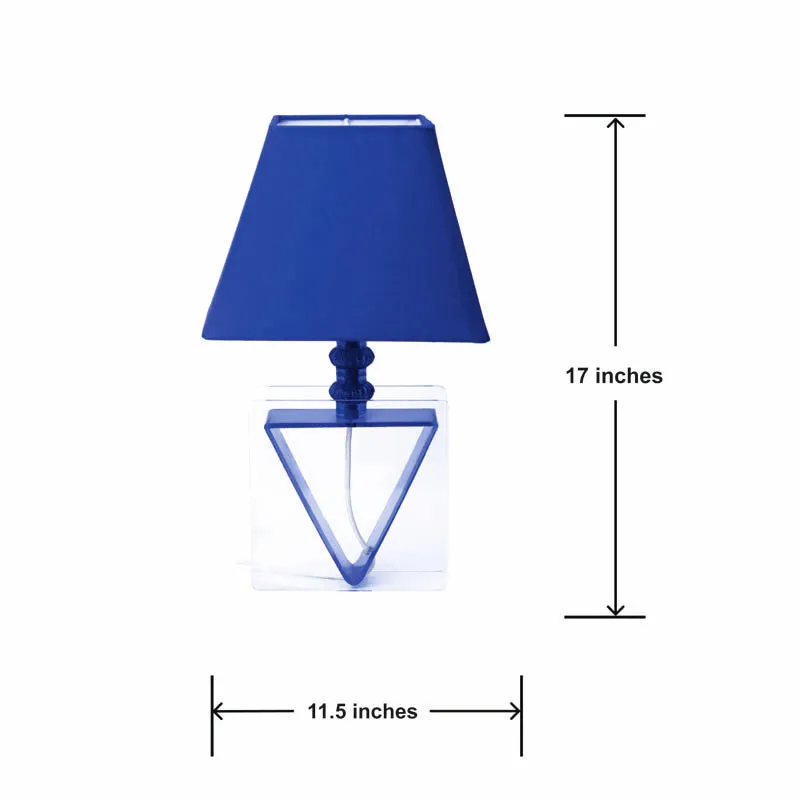 Indira Inverta Acrylic Table Lamp - Blue media 5