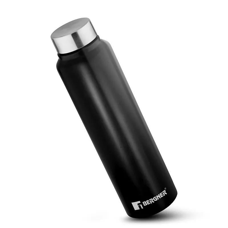Bergner Aqua Lock Leakproof Stainless Steel Bottle (Black) - 1000 mL media 8