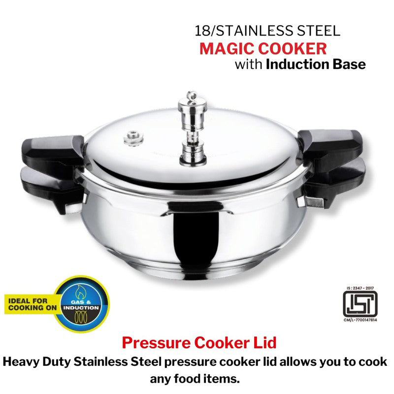 Vinod Claryon Pressure Cooker Stainless Steel - 3500 mL media 5