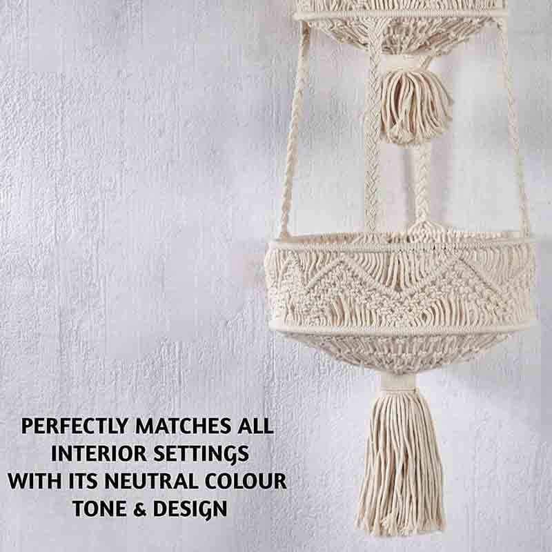 Morii Three -Tier Hanging Cotton Basket media 5