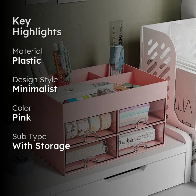 Cubby Buddy Plastic Jewel Box - Pink media 2
