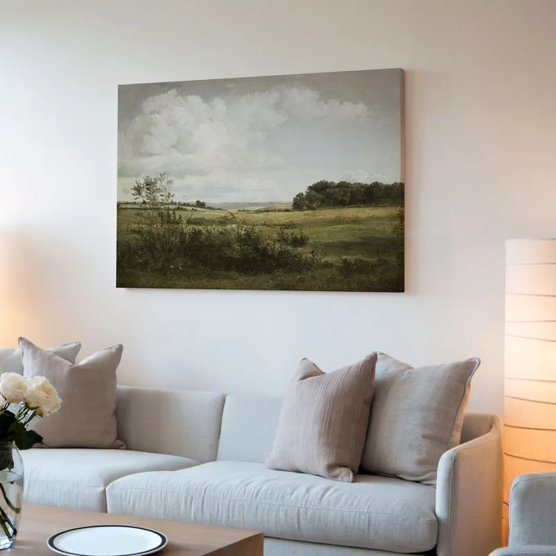 Clouds & Fields Wood Wall Art media 4