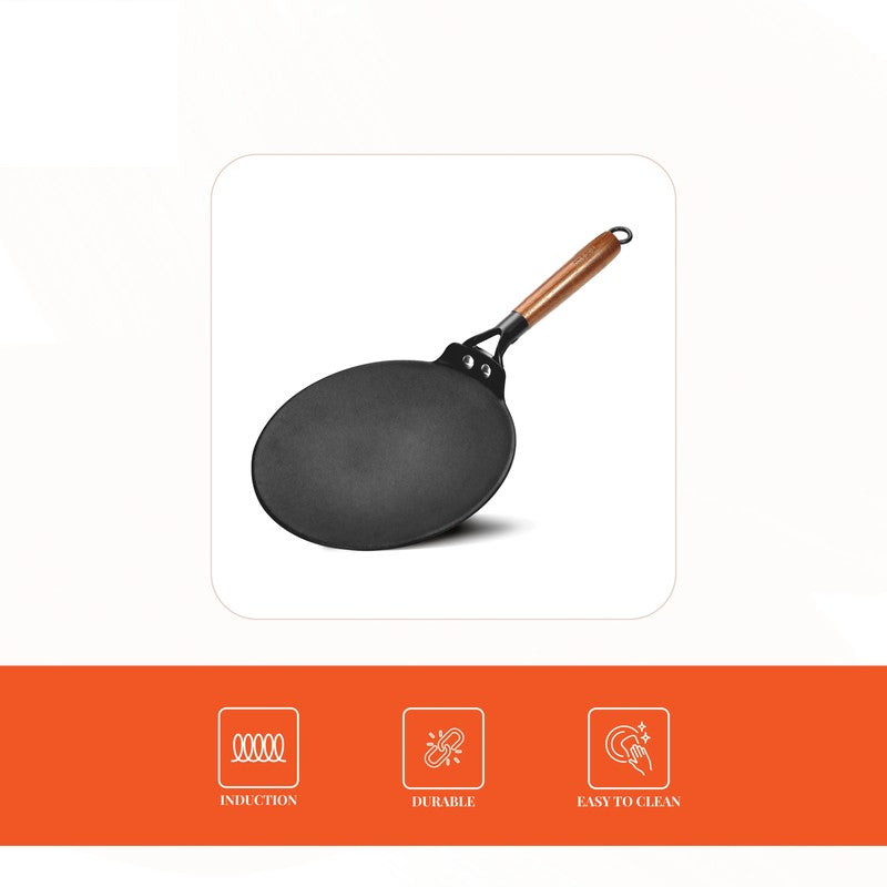 Embassy Griddlepro Matte Finish Cast Iron Roti Tawa media 7