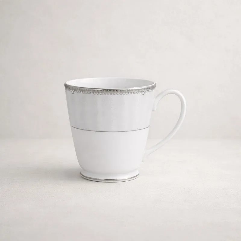 Noritake Monarch Platinum Luxe Porcelain Coffee Mug - 280 mL media 3