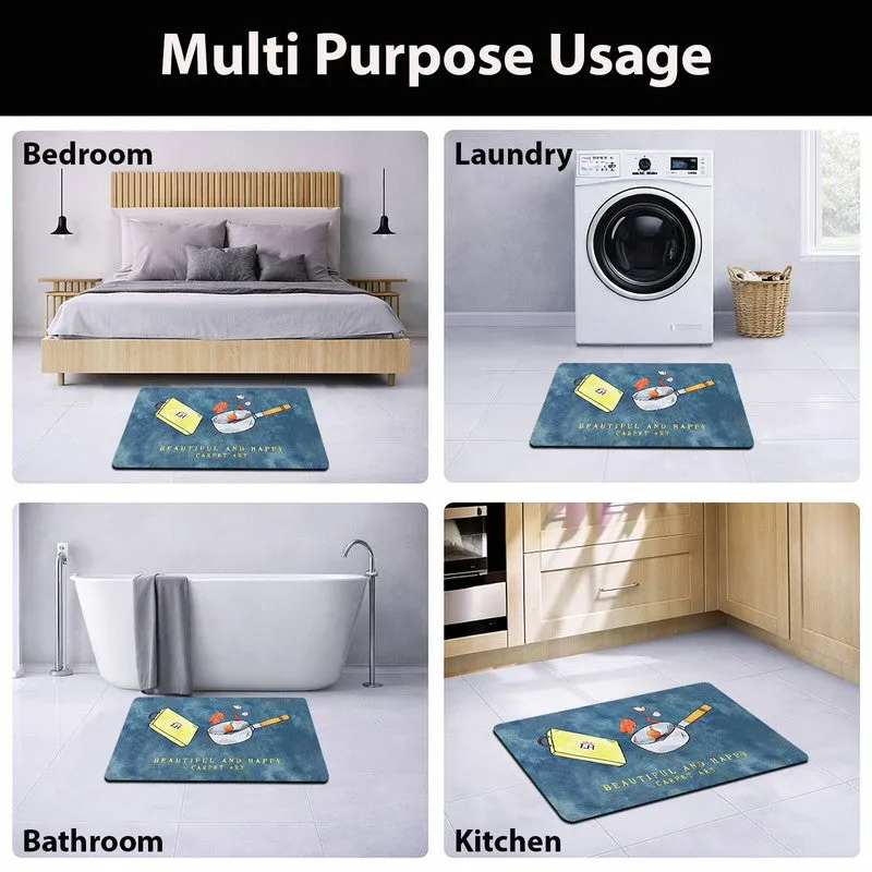 KettleCharm Rubber Kitchen Floor Mats - Set of Two media 5
