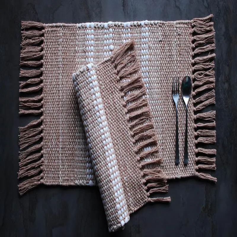 Malika Handcrafted Placemat - Set Of Two media 1
