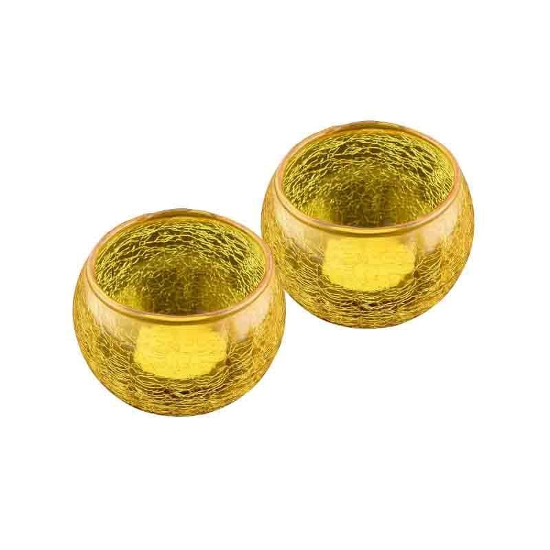 Sunshine Mosaic Candle Holder - Set Of Two media 3