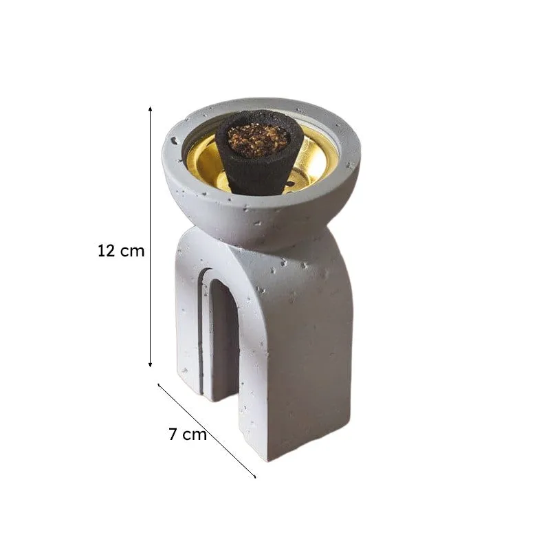 Marta Incense Burner - Grey media 6