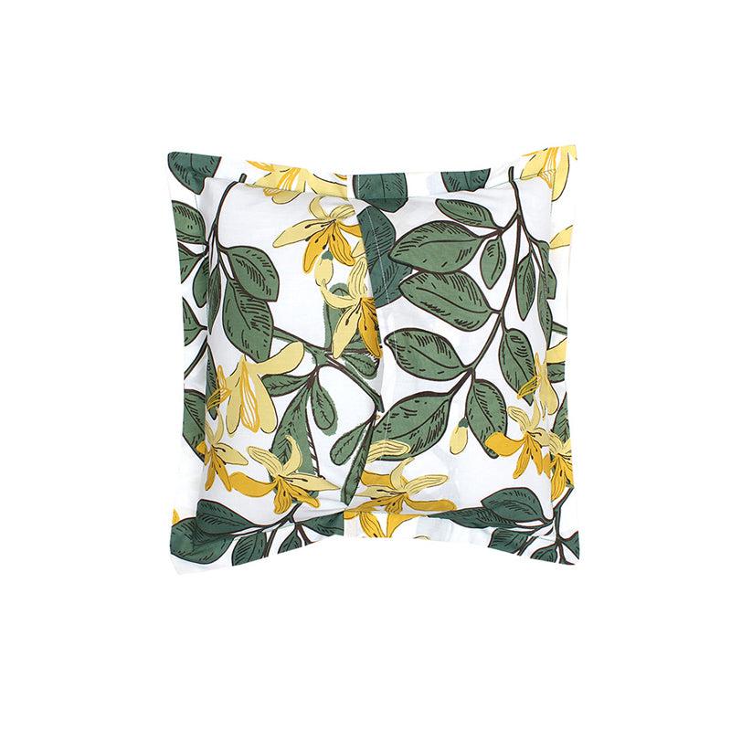 Moringa Cushion Cover (Green) - Set Of Two media 4
