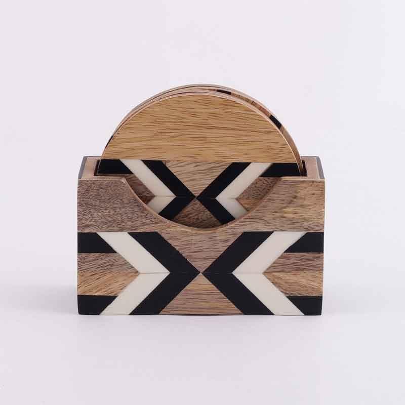 Teer Wooden Coaster - Set Of Four media 5