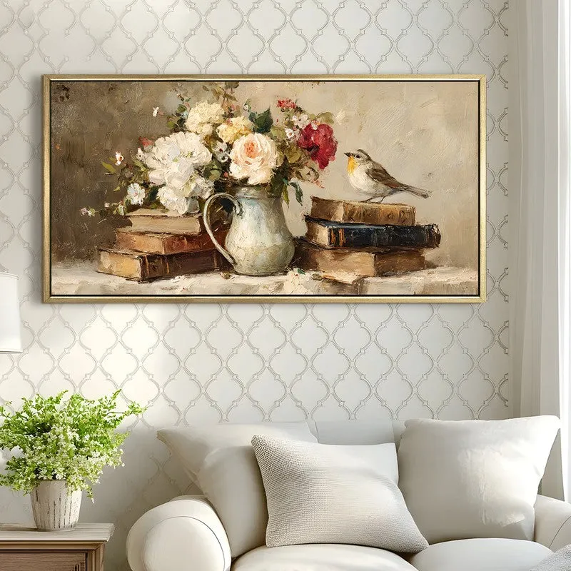 Timeless Nest Canvas Wall Painting With Frame media 4