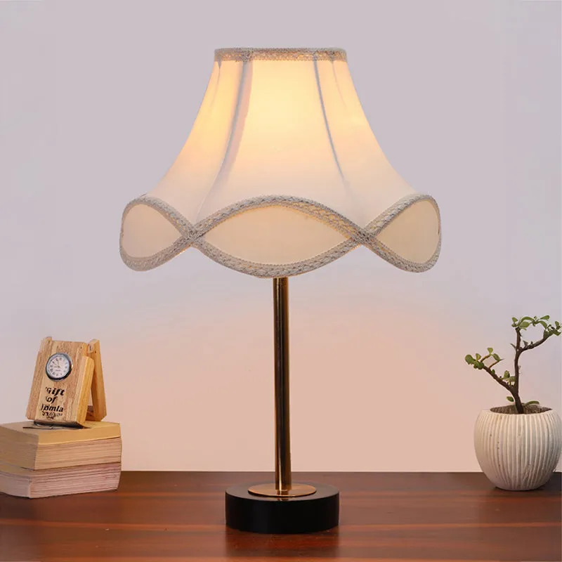 Valencia Arc Rodin Wooden Table Lamp - OffWhite,Gold,Black media 2