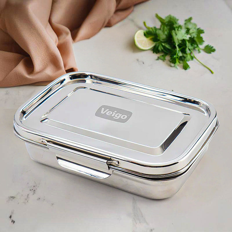 Dura Pack Stainless Steel Oven Safe Tiffin Box - 850 mL - 850 mL