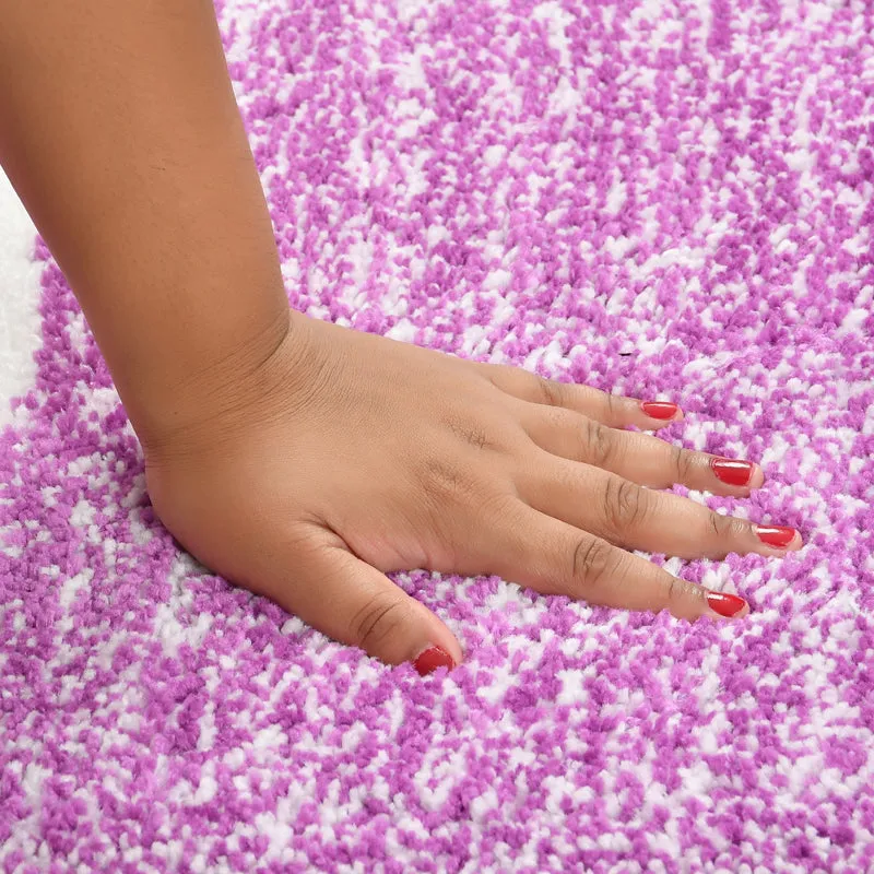 Velora Cotton Bath Mat - Purple media 4
