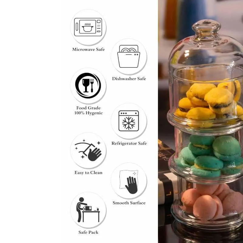 Sooza Patisserie Glass Container (200 mL Each) - Four Piece Set media 6