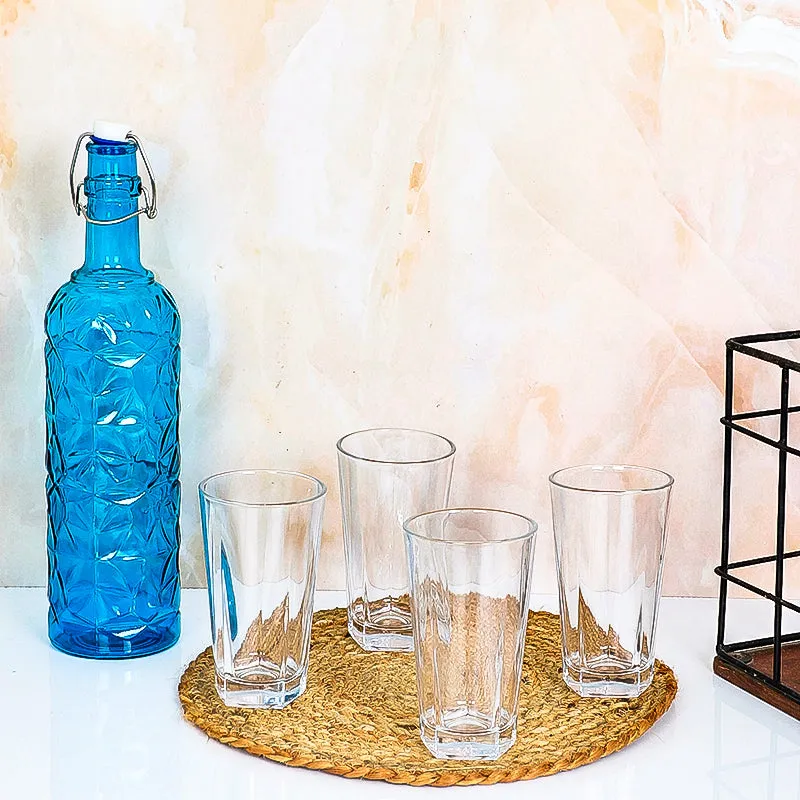 Ansel 1000 mL Water Bottle With 300 mL Glasses - Five Piece Set media 3