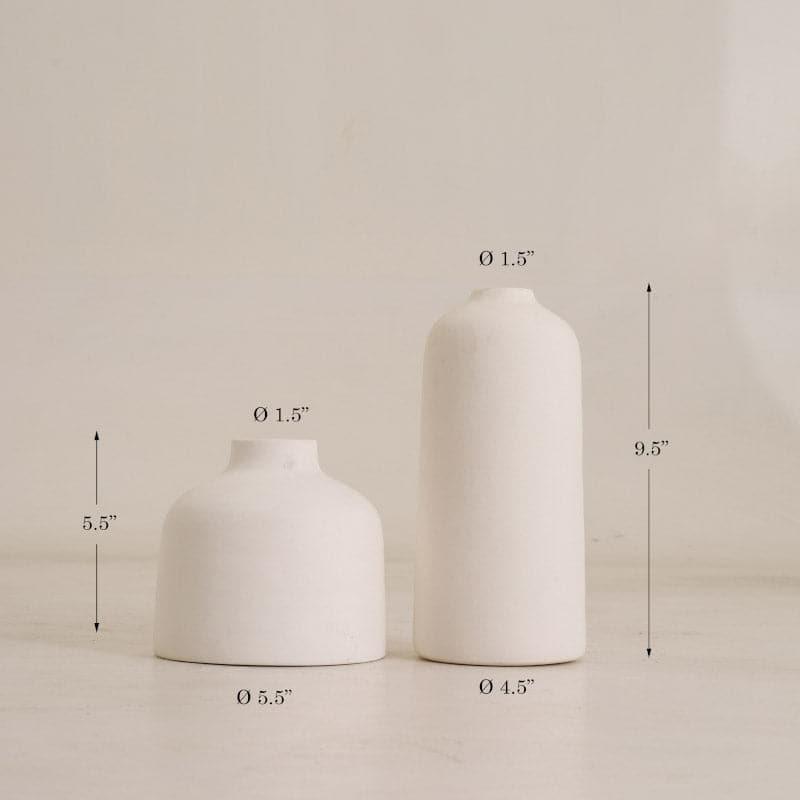 Kein Vase (White) - Set Of Three media 4