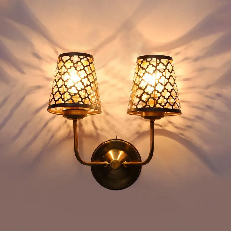 ShadowWeave Duo Metal Wall Lamp media 6