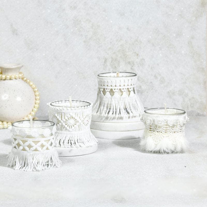 Nazakat- Set of 4 Scented votive candles media 4
