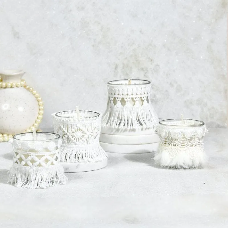 Nazakat- Set of 4 Scented votive candles media 4