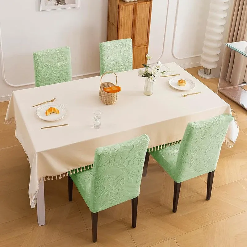 Serena Chair Cover (Light Green) - Set Of Four media 1
