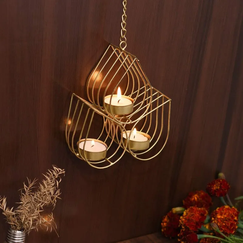 Three Eye Hanging Tealight Holder media 6
