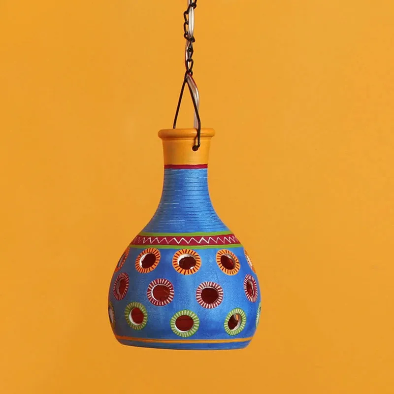 Sarosh Terracotta Ceiling Lamp media 4