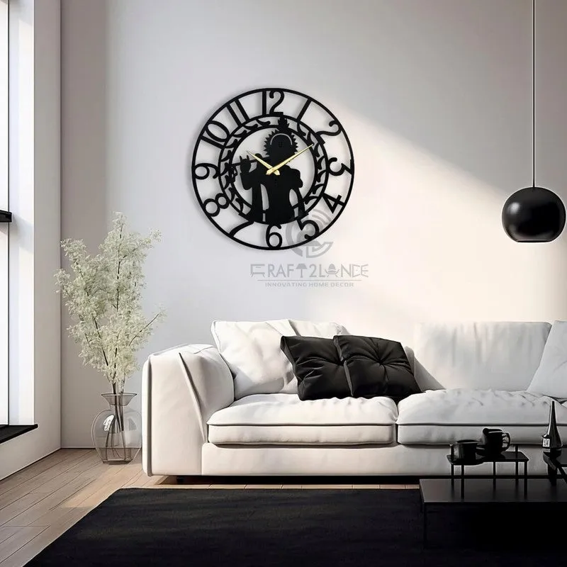 Echoes Silent Wall Clock - Black media 4